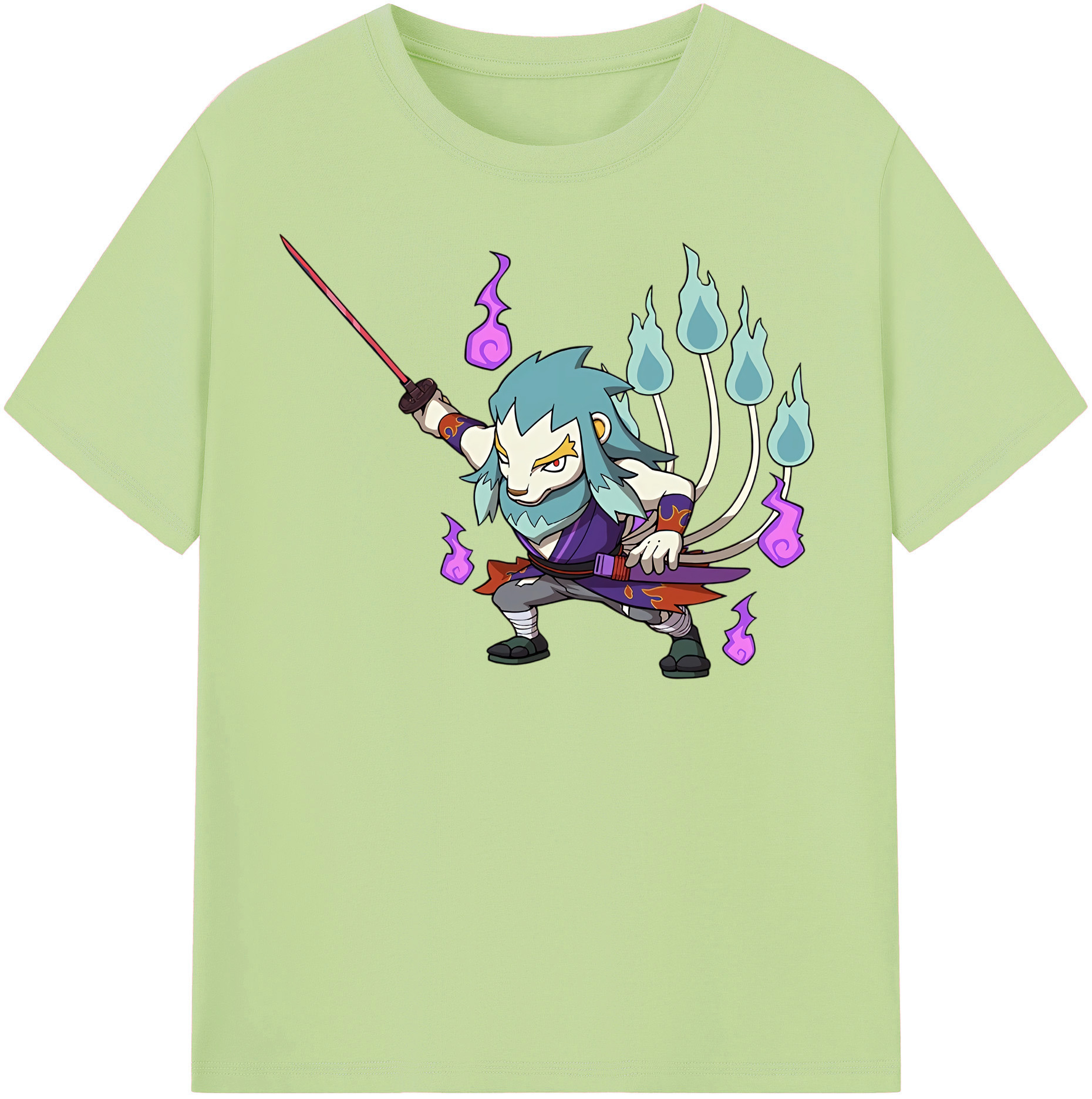 （画像用） 妖怪ウォッチ Yo-kai Watch 綿100％半袖Tシャツ（フロントプリント）